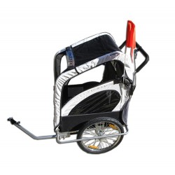 Remorque à vélo Samax ou Durca rehaussée pour enfant handicapé