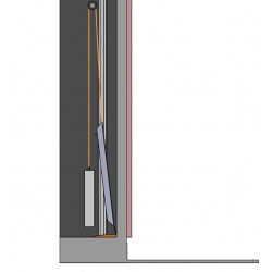 Schémas du fonctionnement de la rampe fermée