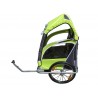 Remorque à vélo Samax ou Durca rehaussée pour enfant handicapé