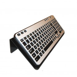 Support De Clavier Incliné Par Ordinateur De PC Acrylique Clair De 2 Pièces  Pour Taper Et Travailler