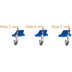 Décalage du bras pour adapter le repose bras JUMBOREST à la position des accoudoirs