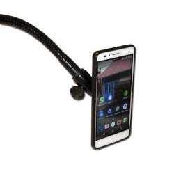 keenso Support de téléphone aérien Support de téléphone articulé de bras  flexible multidirectionnel d'absorption magnétique