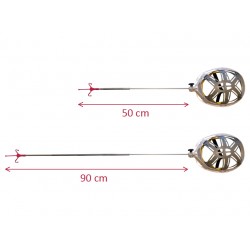 Casque de Boccia avec tige télescopique