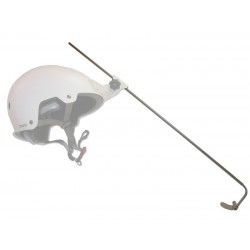 Licorne sur casque pour la pratique de la Boccia
