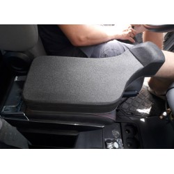 Appui-bras sur mesure avec repose-main et coffre de rangement pour voiture