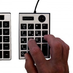 Pavé numérique PERIPAD-202 avec guide doigt