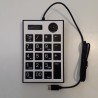 Guide doigt pour clavier adapté à un pavé numérique PERIPAD