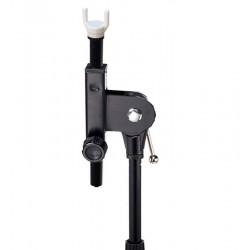 Potence de sarbacane Handisport monté sur pied perche de micro
