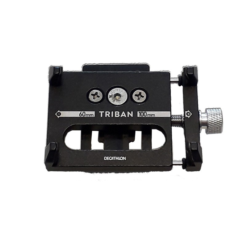 Support de téléphone métallique pour Fauteuil Roulant avec vis de serrage