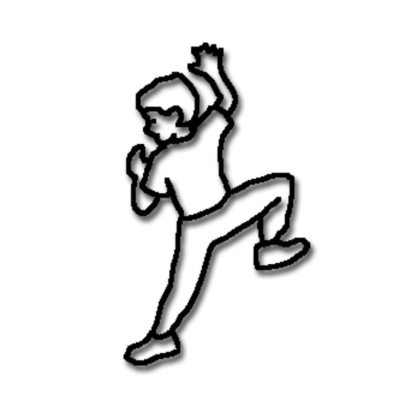 Activité indoor de grimpe à objectif de rééducation par le sport type via ferrata, salle d'escalade ou salle de blocs