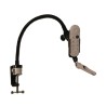 Ce support flexible permet de positionner une télécommande ainsi que la tige buccale pour l'actionner sans les mains