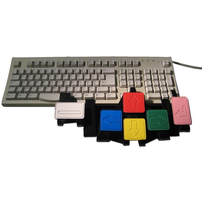 Adaptateur de clavier d'ordinateur pour élargir les touches