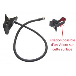Support flexible fin pour smartphone, contacteur, tube de boisson...