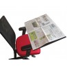Pupitre de lecture pour journal, sur flexible