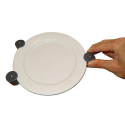 Bloquer l'assiette sur la table pour les personnes en situation de handicape