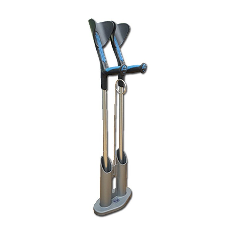 Porte canne ou béquilles économique et transportable pour poser les béquilles sans qu'elles tombent Porte canne ou béquilles économique et transportable pour poser les béquilles sans qu'elles tombent