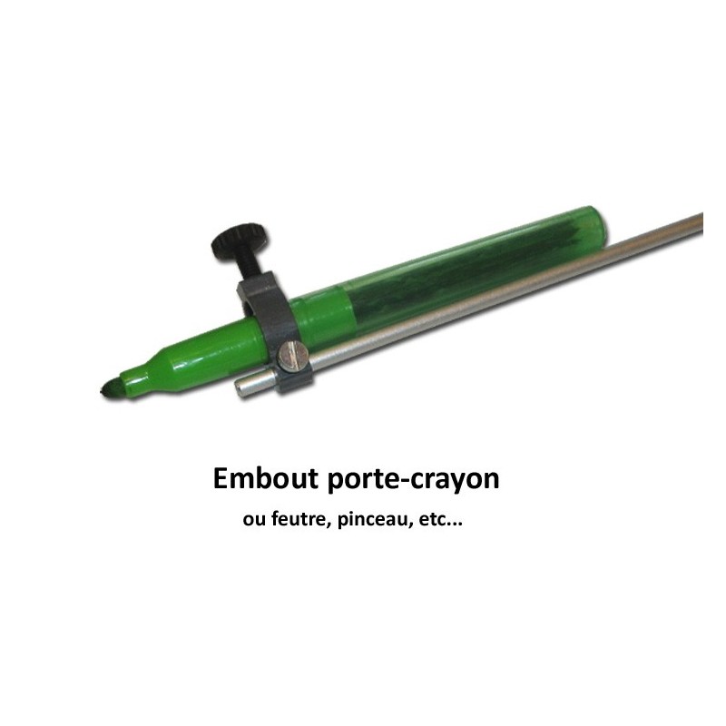 Embout porte-crayon, feutre ou pinceau pour licorne et tige buccale