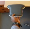 Support de bras amovible Jumborest avec coussin de confort pour le handicap ou la souris d'ordinateur